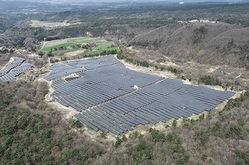 大山日光CC太陽光発電所