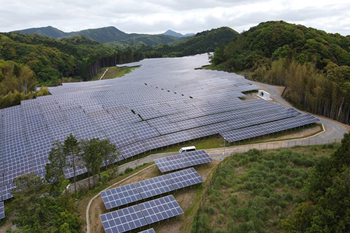 美祢・美祢第二太陽光発電所